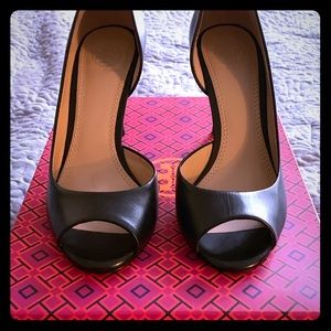 Tory Burch - classic open toe d’orsay pump -NWT